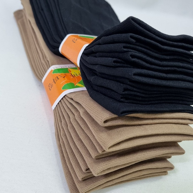 여성 발목 기모 발열 구두 스타킹 양말 5켤레