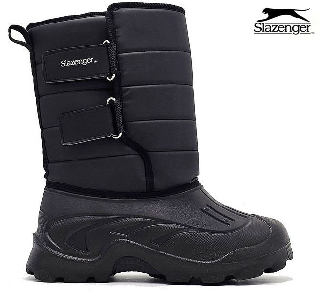 슬레진저 겨울 남자 방한화 경량 방수 패딩부츠 기모 털 슈즈 가벼운 미들 방한신발