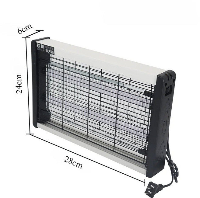 음소거 모기 램프 방사선이없는 스마트 구충제 파리 전기 방지 220V 광촉매 버그 재퍼, 01 EU 플러그, 1개, 01 C4