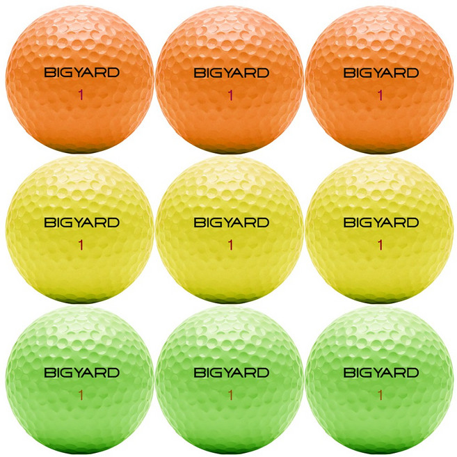 [샤인로스트볼] 빅야드 BIGYARD [특/A+등급] 컬러, 1세트, 30개입, 칼라