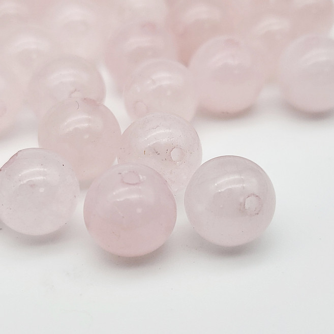 [모크재료방] 장미석 8mm, 100개, 핑크