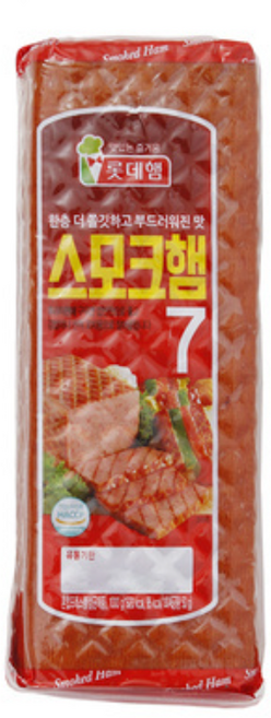 (냉장)롯데 스모크햄세븐1kg, 1kg, 30개