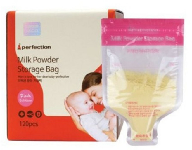퍼펙션 분유저장팩 핑크 120매