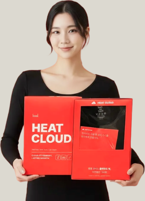 로슬 히트클라우드 프리미엄 여성 발열내의 세트