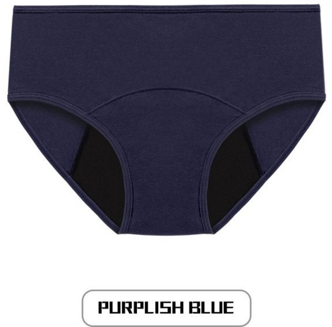 2026新品上市 50ml吸收量 防漏生理內褲 螺紋月經經期內褲, L 120-140 斤