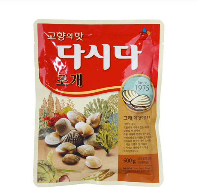 다시다 조개, 500g, 25개