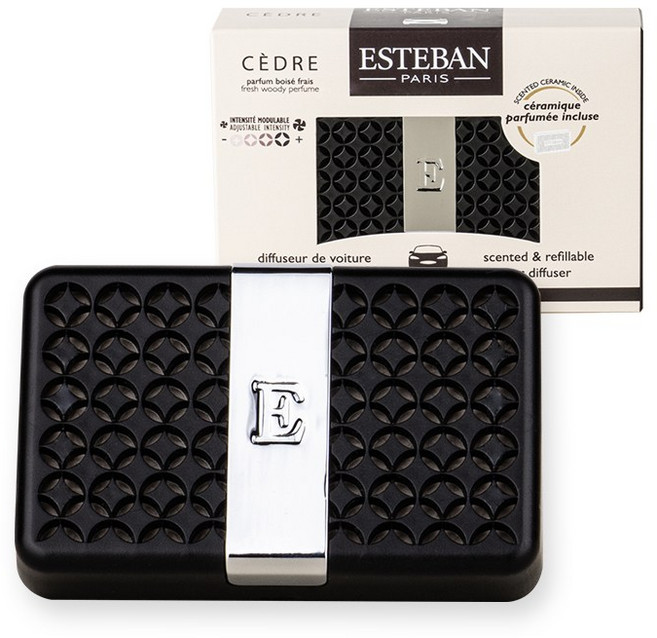 에스테반 명품 차량용 방향제 송풍구형, 세드르, 1개