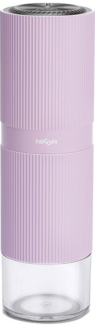 NiCOH NK-M01 USB便攜電動磨豆機, NK-M01 粉紫 搭專用貝殼收納包