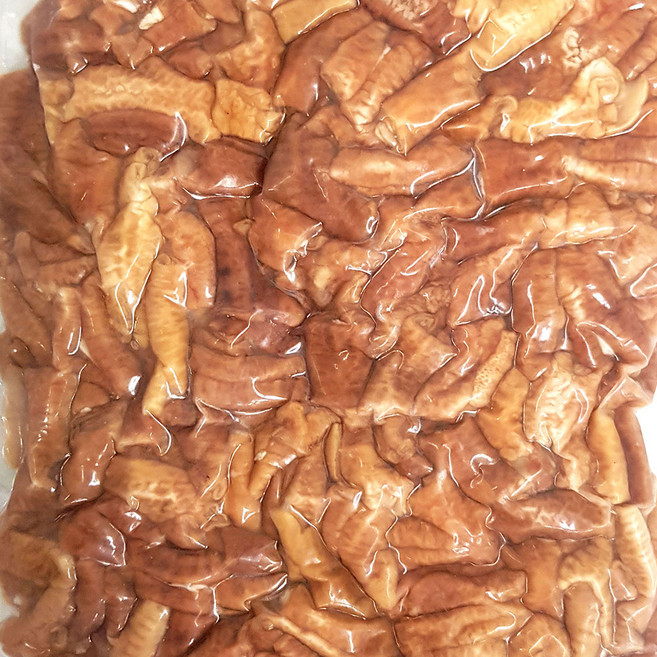 마시어때 국내산 삶은 돼지곱창 슬라이스 2kg 국밥 볶음 전문점용, 01_돼지 곱창 슬라이스 1kg x 2팩, 1kg