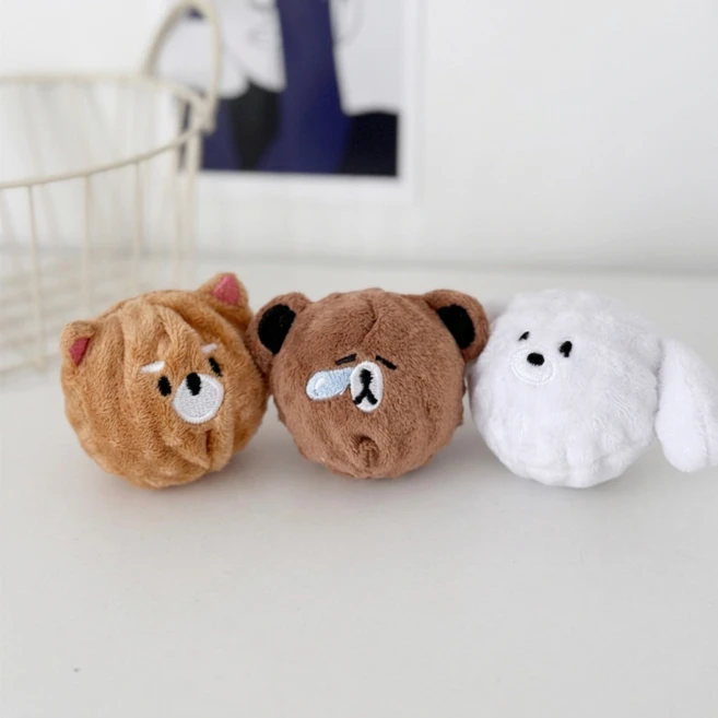 모노제이 튼튼한 삑삑이 강아지 장난감 공, 1세트, 혼합색상 - 쿠팡