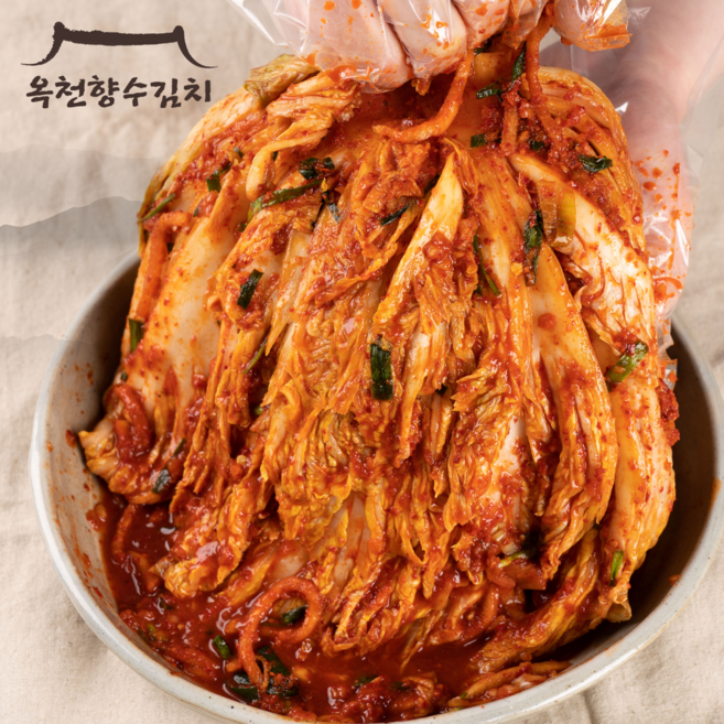 옥천향수김치 국산 배추김치 포기김치 국내산 전통 김치, 1개, 10kg