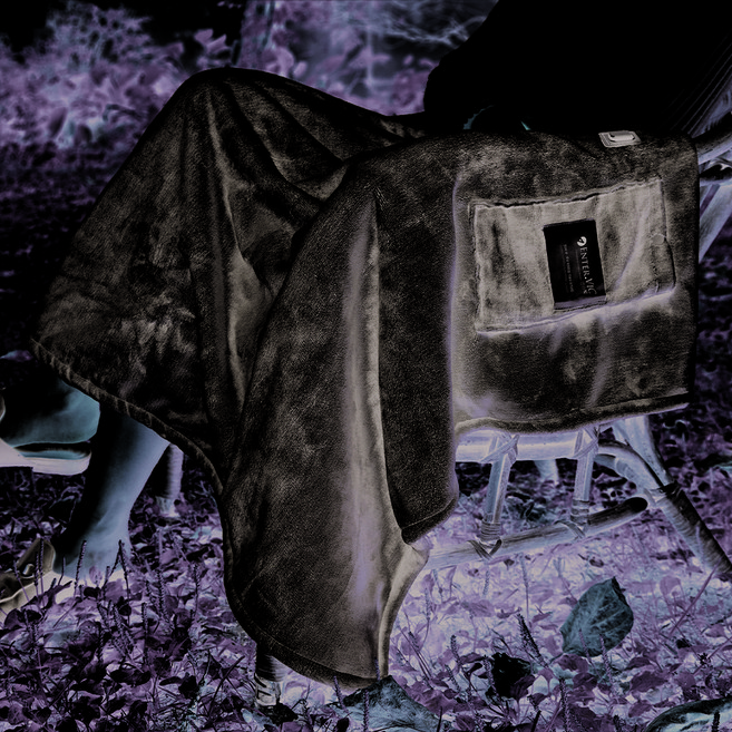 아이디코리아 유 무선 겸용 USB 전기 온열 담요 캠핑 차박 사무실 무릎 보온 담요+ 전원 어댑터 포함, 핑크