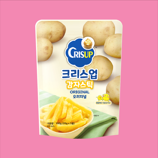 크리스업 감자스틱 오리지널 5p, 100g, 1개