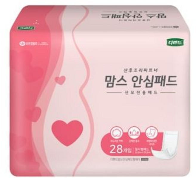 디펜드 맘스안심 산모 패드28매x3팩, FREE(onesize)