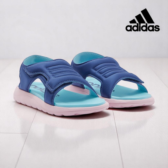 아디다스 키즈 여름 샌들 쿠셔닝 슬리퍼