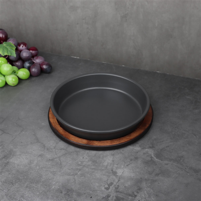 KD 피자팬 피자 목판 세트 오븐팬 빵팬 나무 받침 omg, 피자팬8 피자목판 8인치 세트, 1개