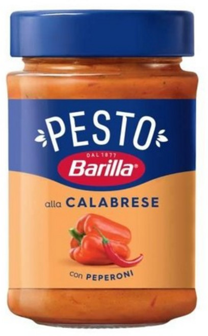 바릴라 페스토 깔라브레제 파스타소스, 190g, 2개