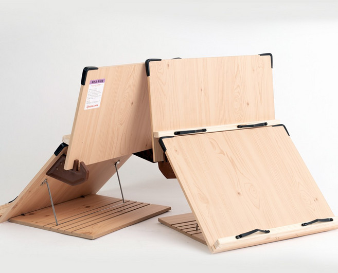 위너독서대 40W 2단 필기독서대 소형[40cm], 우드밝은색상