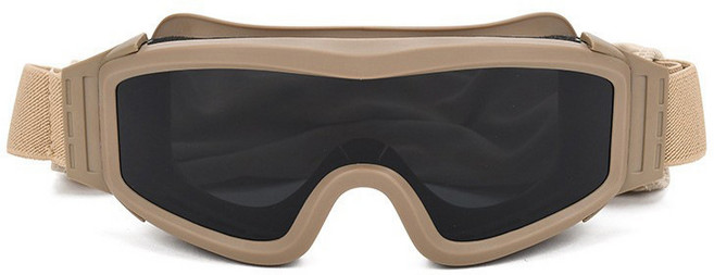 戰術護目鏡射擊防爆防霧軍迷款, 1個, 如圖所示