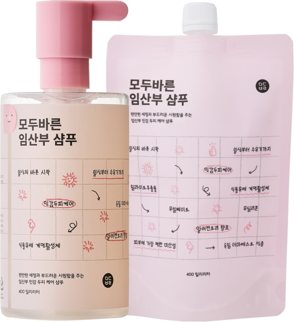 모두바른 임산부 샴푸, 1개, 800ml