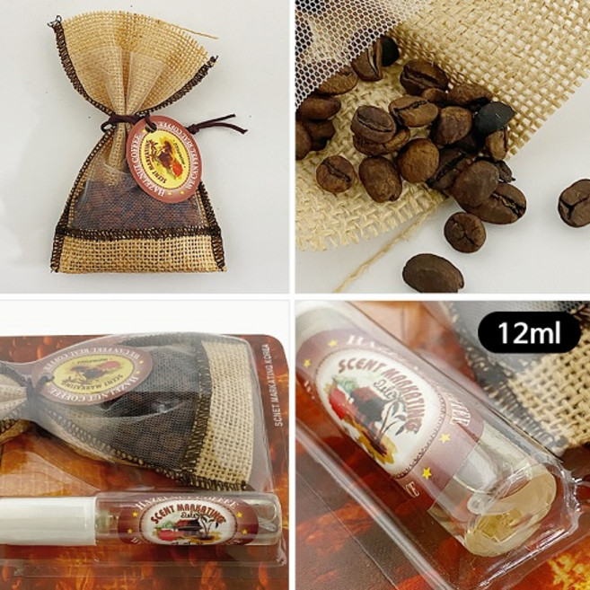 헤즐넛 원두커피향 스프레이 차량용 방향제 디퓨저, 커피향, 1개