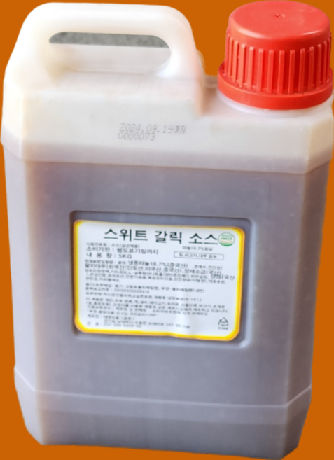 태영식품 스위트갈릭소스 5KG 마늘 치킨 양념, 1개