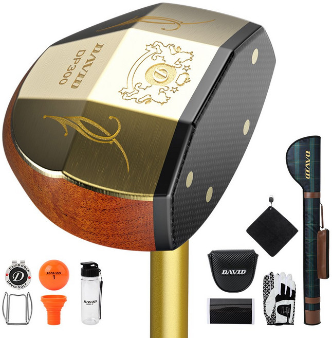 데이비드 프리미엄 파크골프채 세트상품 DP300 + 파크골프 사은품, 프리미엄 DP300 남성 세트