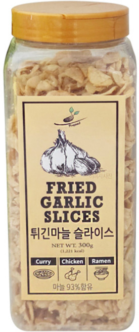 튀긴마늘 슬라이스 300g, 1개