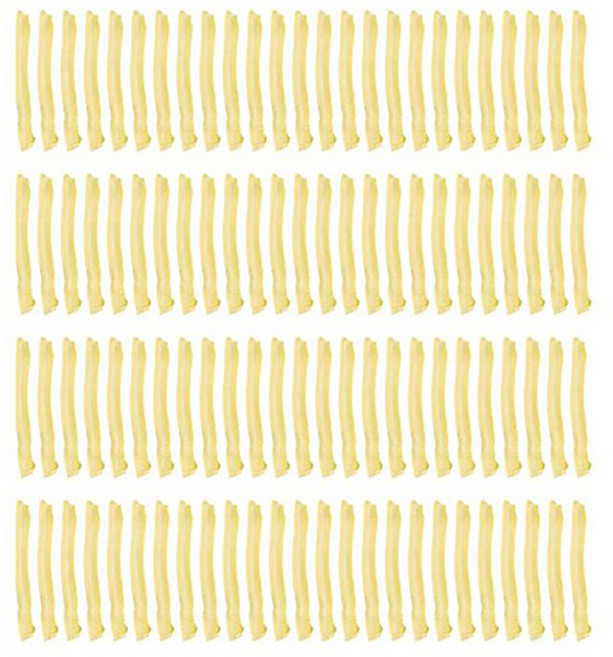 라베코 일회용 라운드캡 부직포 위생모자, 100개, 옐로우