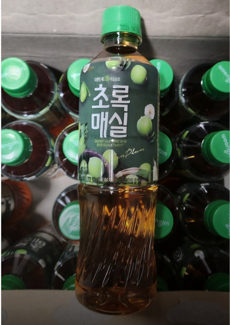 웅진식품 초록매실 페트 업소/가정 랜덤, 500ml, 8개