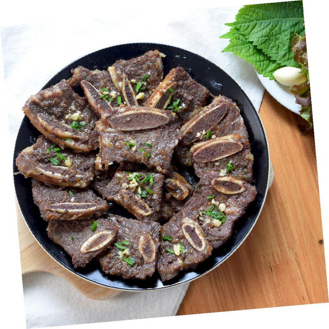 [포천이동갈비]프리미엄한입LA갈비1kg, 1kg, 1개