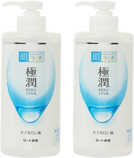 하다라보 고쿠쥰 히알루론액 펌프형, 2개, 400ml