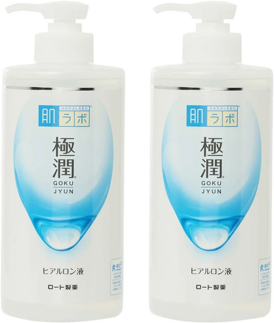 하다라보 고쿠쥰 히알루론액 펌프형, 2개, 400ml - 쿠팡