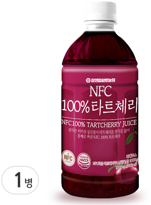 타트체리 주스, 1L, 1개