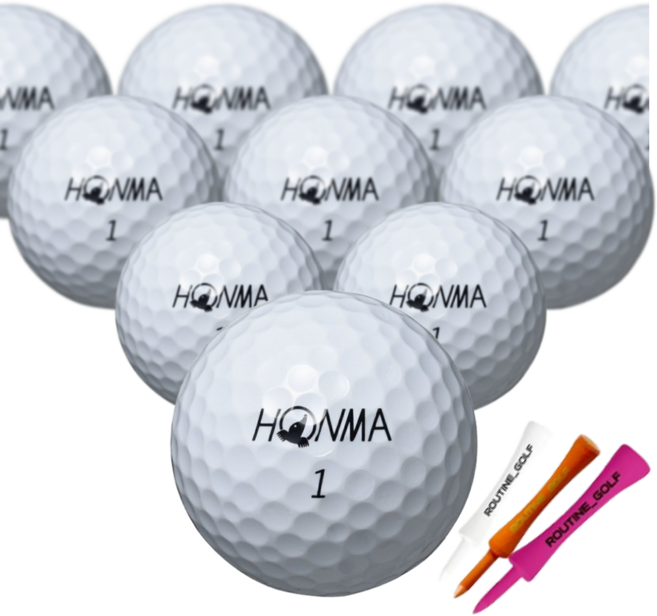 108 혼마 특a+급 로스트볼 골프공 유명골프티 비재생, 1개, 30개입, 화이트