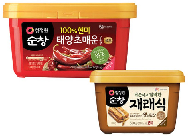 순창 현미 매운고추장 2kg + 재래식 生된장 500g, 1개
