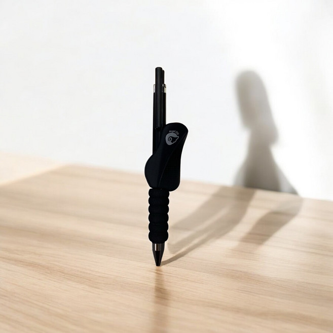 PILOT 쥬스업0.4 엔젤그립 장착펜, 흑색