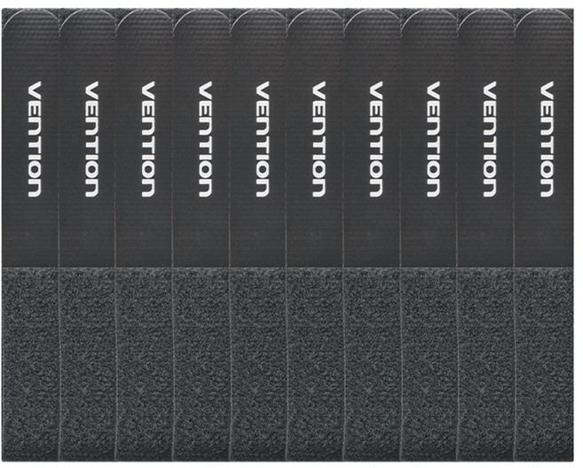 벤션 루프 고리형 벨크로 타입 케이블 타이밴드, 18cm(KAOB0-10), 10개