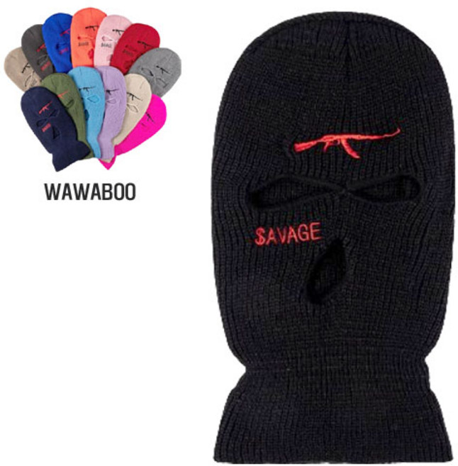 와와부 페이스 마스크 인싸템 파티 소품 비니 가면 마미손 복면