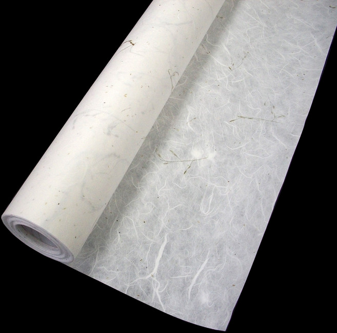 구름한지 자연가득 한지창호지 91cm x 20m 롤한지 한지벽지 창호지, 들꽃