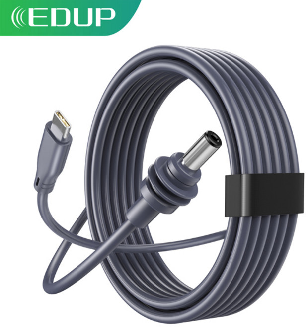 EDUP SK0087 Starlink 2M/3M/5M/10M 미니 컴팩트 방수 휴대용용 USB TypeC-DC 전원 어댑터 케이블의 다양한 길이, [04] SK0087-2M, 1개