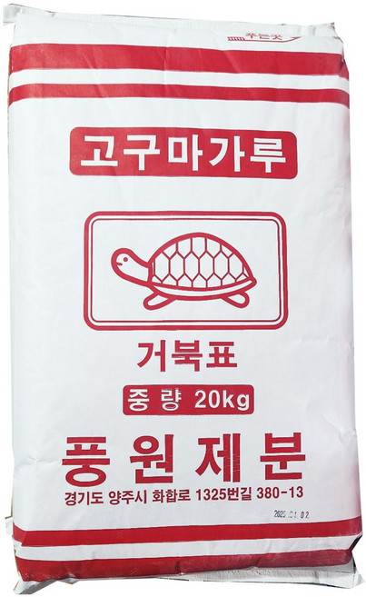 풍원 거북표 고구마전분, 20kg, 1개