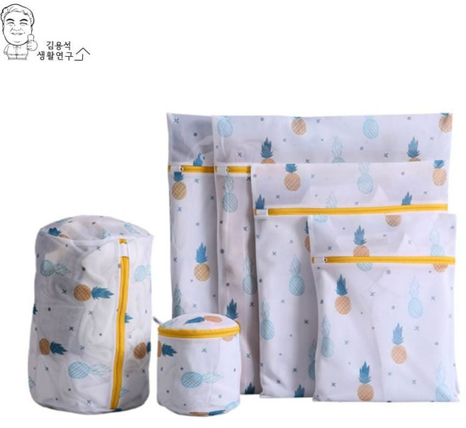 NHQ249272니트 손상방지 스웨터 세탁망 엉킴방지 옷감 6종세트, 단품, 1