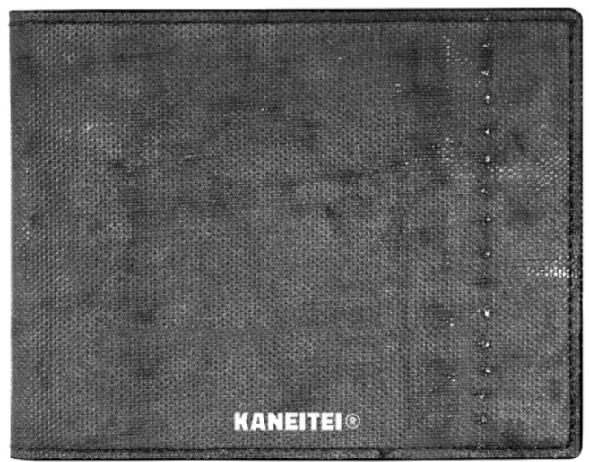 [4월 22일 배송] KANEITEI DIP SLIM WALLET (GRAY) / UPCYCLED