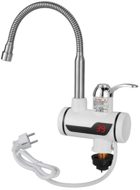 전기온수기 전기 주방 온수기 수도꼭지 인스턴트 온수 수도꼭지 히터 차가운 난방 탱크리스 순간 온수기 3000W, 01 A, 01 EU, A. 유럽 ​​연합