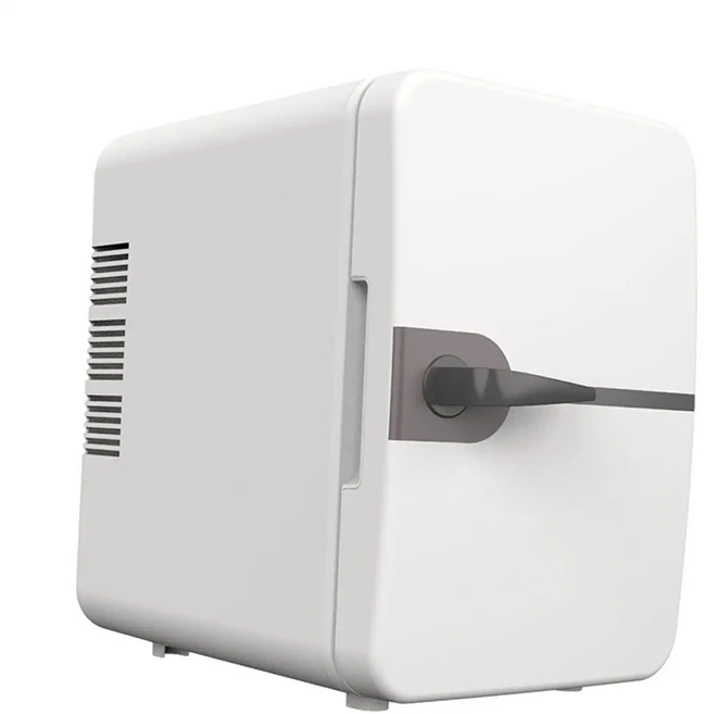 미니냉장고 화장품냉장고 약냉장고4L 냉장고 음료 냉장고 온도 조절 타인 데이 선물, 02 White