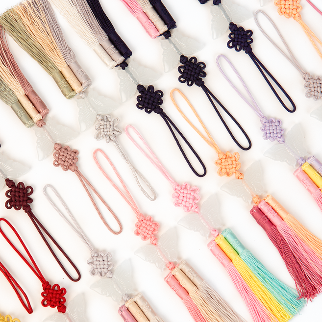 옥나비 1단 노리개