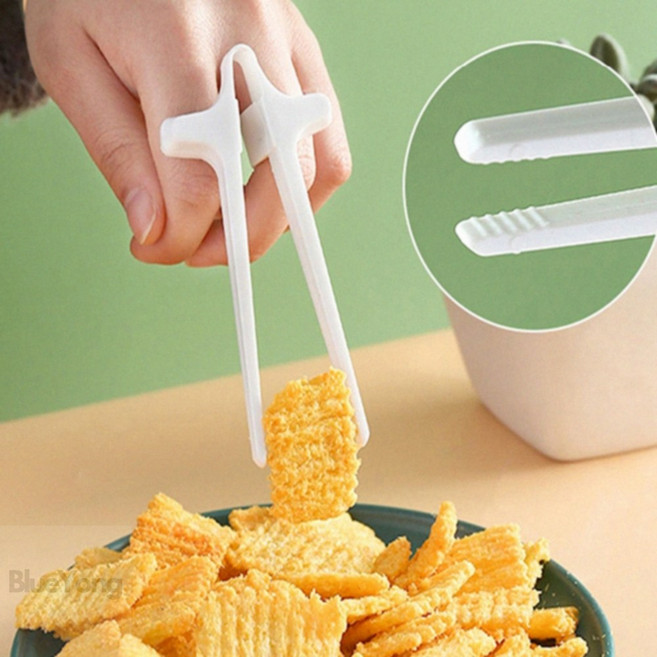 다용도집게 게임용 간식 젓가락, 블랙 2개입