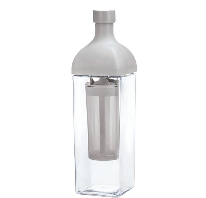 HARIO 好璃奧 角瓶灰白冷泡咖啡壺, 咖啡壺, 1L, 1個