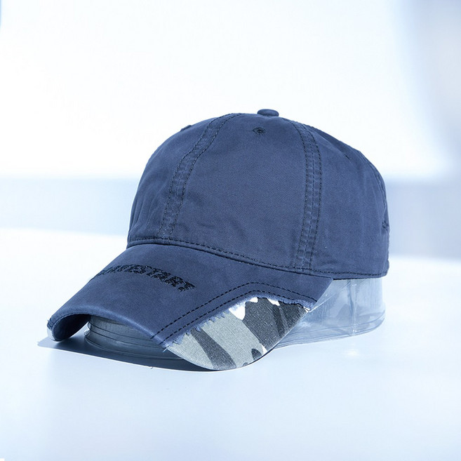 VITALO 남여공용 데일리 밀리터리 데미지 워싱 볼캡 스트릿 패션모자